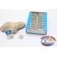 20 cuadro 50pcs anzuelos Mustad, el bacalao.90311, no.18, FC.E18D