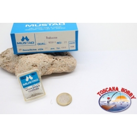 20 cuadro 50pcs anzuelos Mustad, el bacalao.90311, no.20, FC.E18F