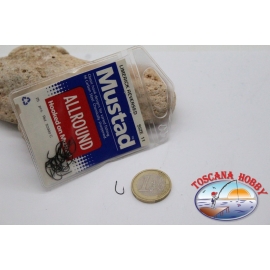 1 bolsita, 25 pcs Mustad-cod.52000C, no. 11, Limerick invertido ganchos FC.B88A