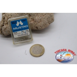 1 box 50 pcs Mustad cod.90311 no.19 FC.B101E