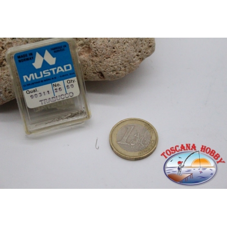 1 box  50 pz ami Mustad cod.90311 n.26 FC.B101I