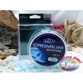 Monofilo DIP Cromium Marine 300 mt. 0,285 mm – 10,35 kg.FC.F47
