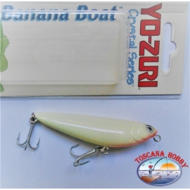 Artificial Banana Boat Yo-zuri Crystal series 7.5 CM-8G Floating color:LSRG - FC.AR16